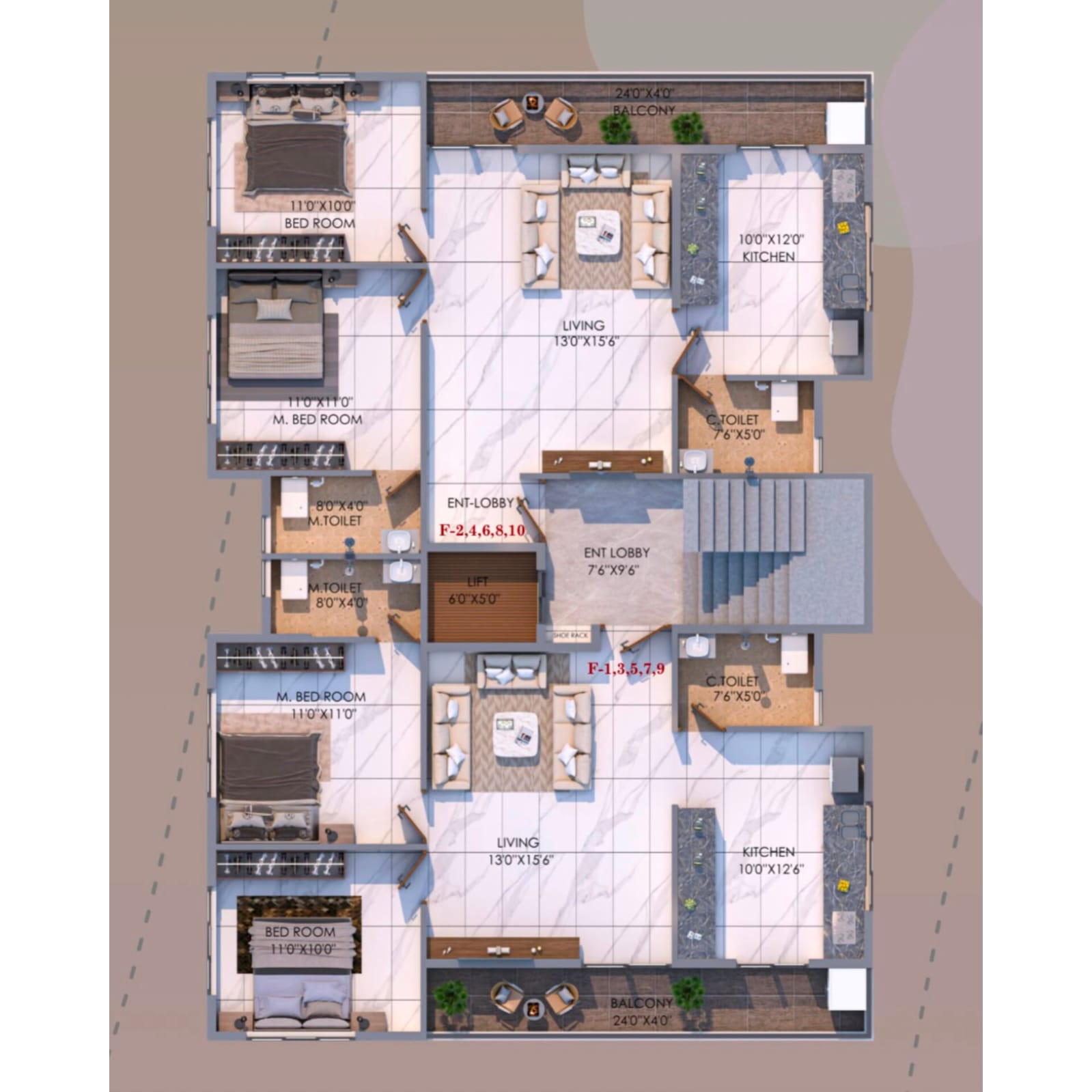 Balaji Heights construction