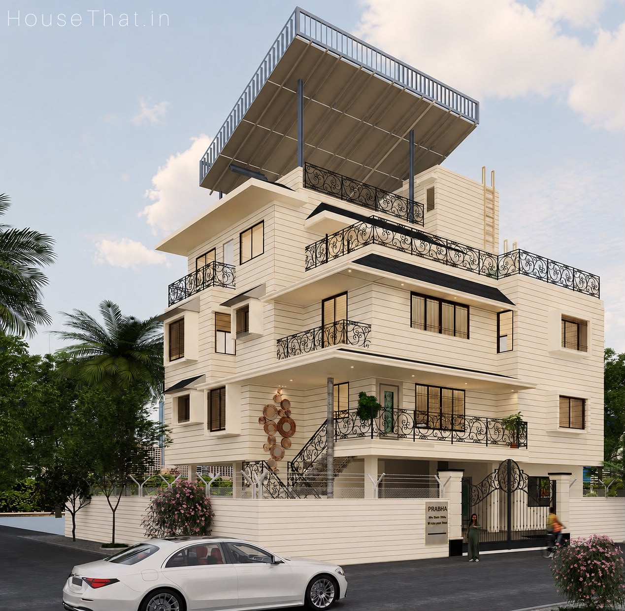 Prabha Villa construction